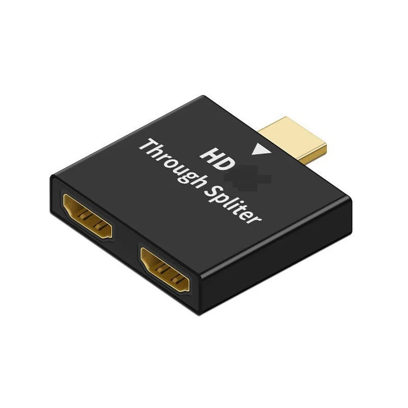 HDMI Splitter Adapter HUB 1-to-2 | 2K 1080P Male to Female