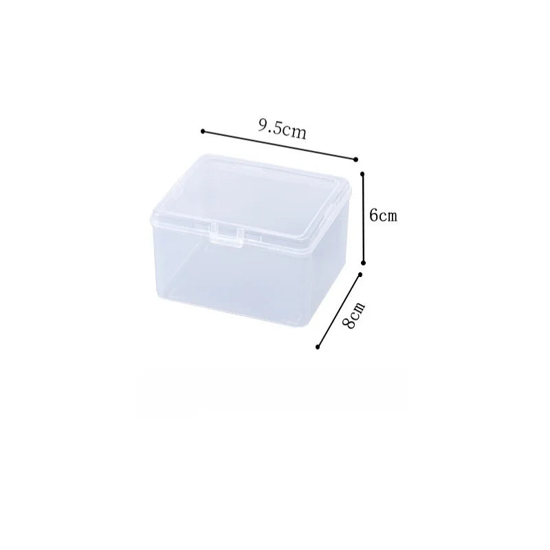 Transparent Flip Storage Box – Photocard & Card Organizer