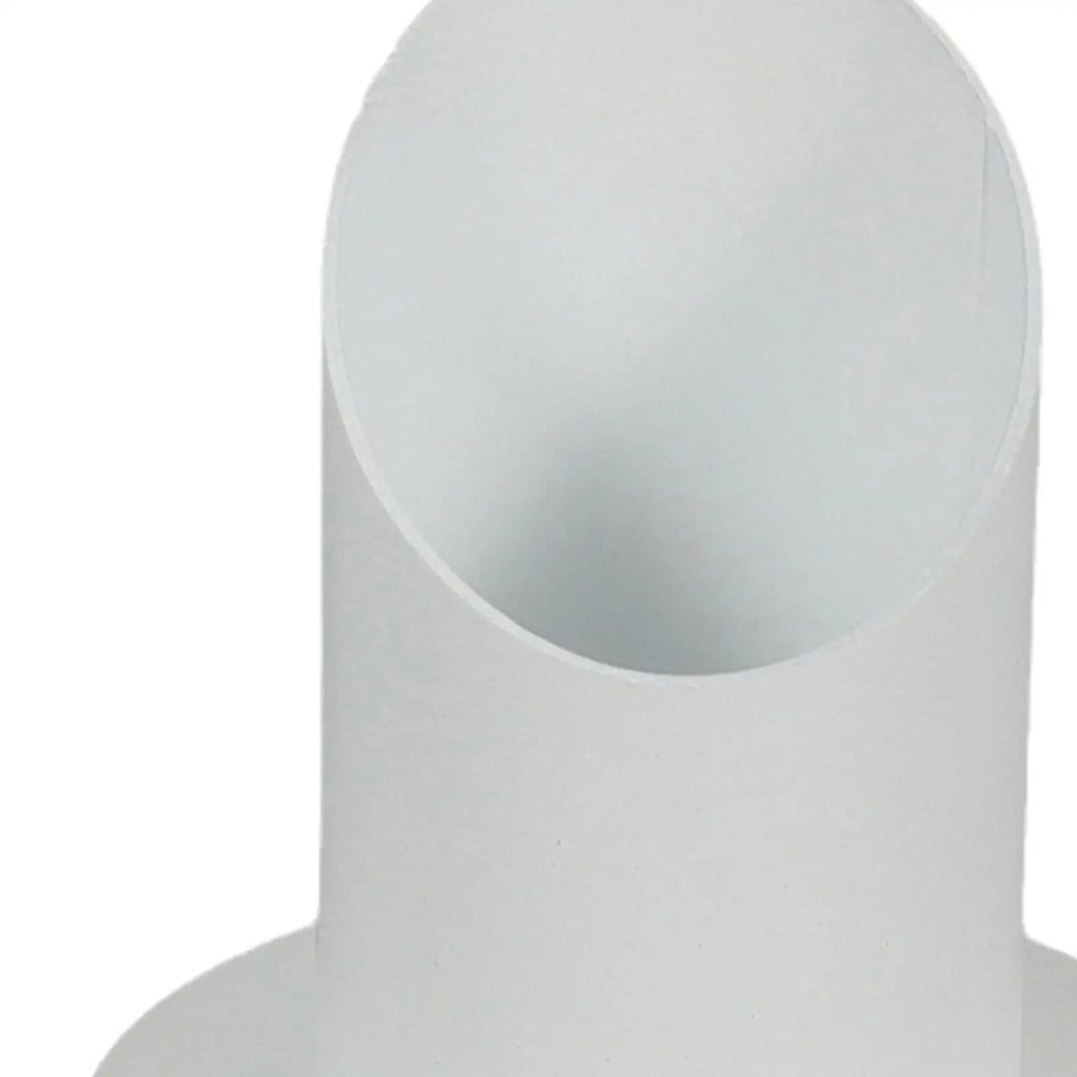 Kesoto Iron Taper Candle Holder 4cm | White Metal Candlestick