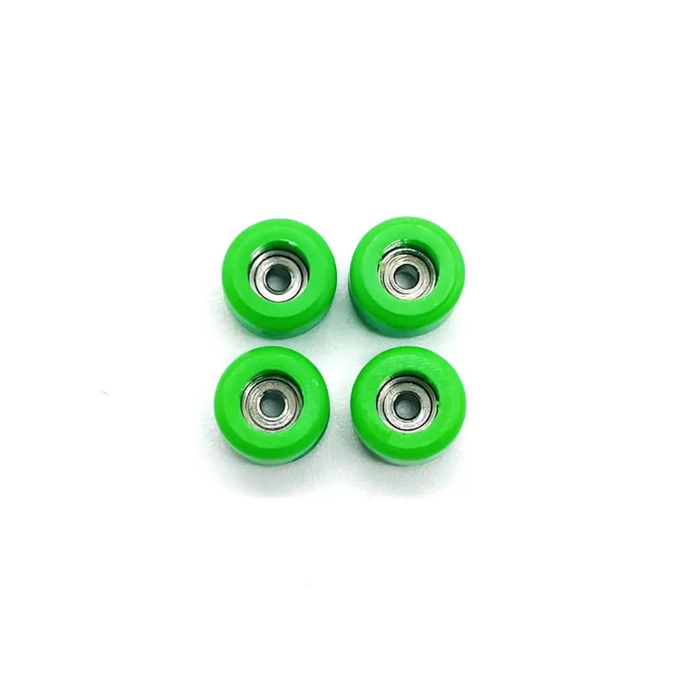4-Pack PU Bearing Fingerboard Wheels | Mini Skate Accessory