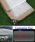 Customizable Transparent PE Waterproof Tarpaulin Cover