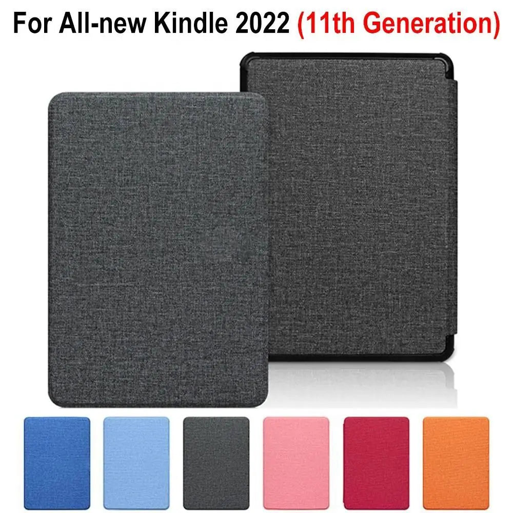Smart Folio Case for Kindle 11th Gen 2022 – PU Leather Cover