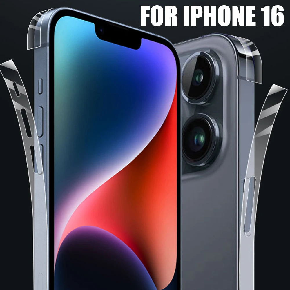 HD Clear TPU Frame Protector for iPhone 16 Series | BAPPSUS