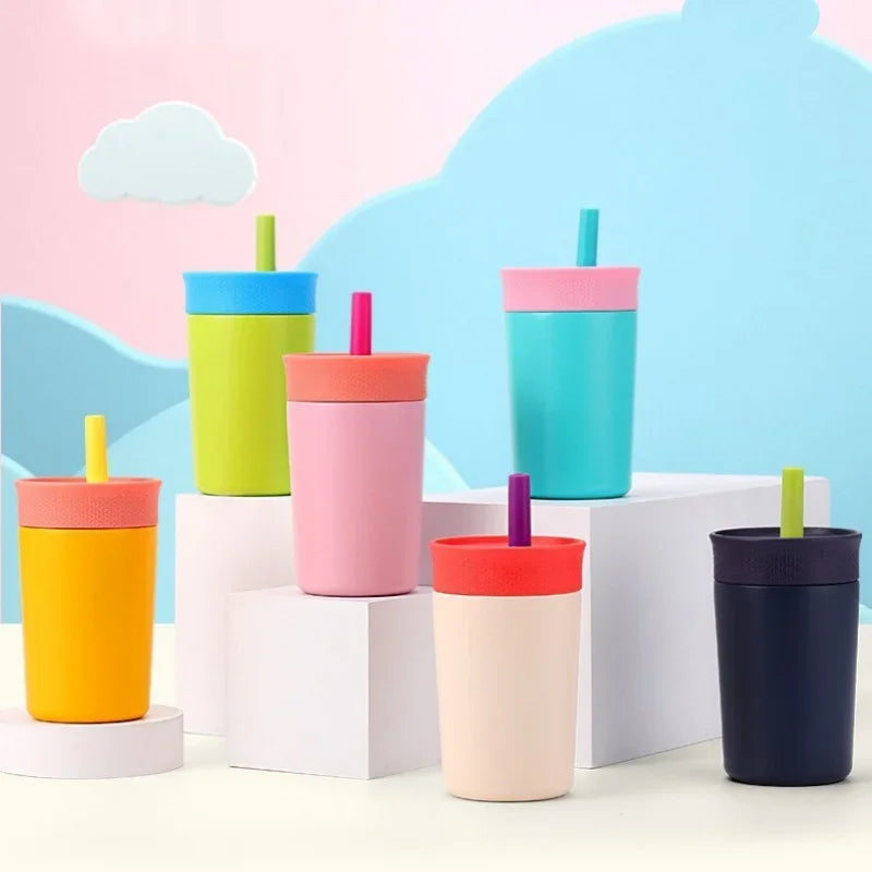 12oz Vacuum Insulated Travel Mug | Stainless Steel with Straw