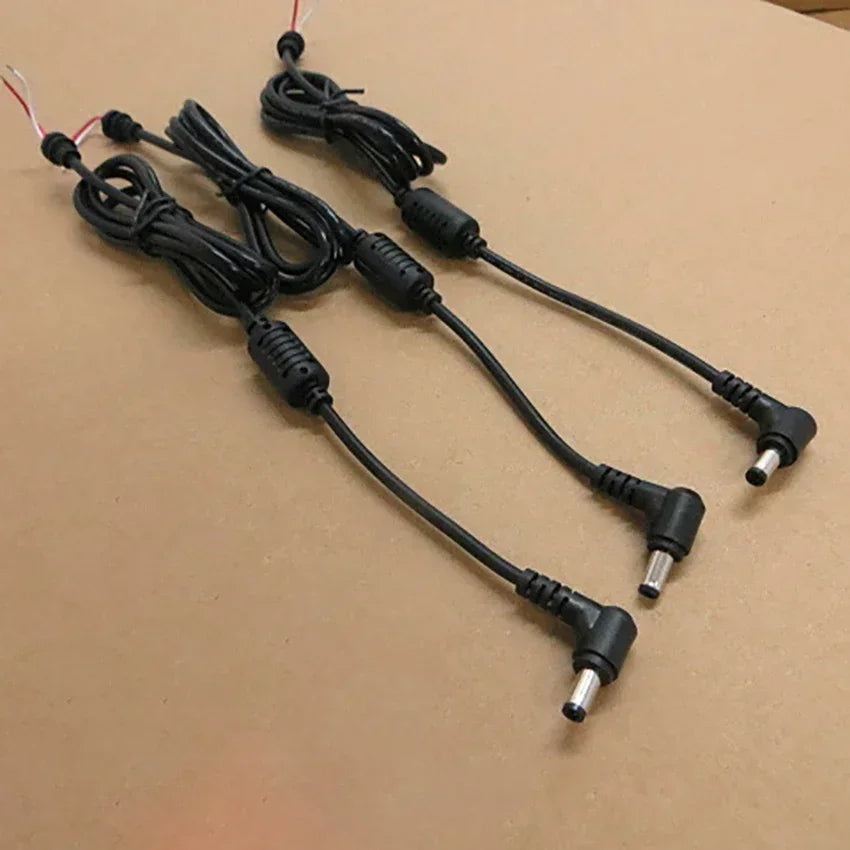 1.2m Laptop DC Power Cable 5.5×2.5mm Elbow Magnetic Connector