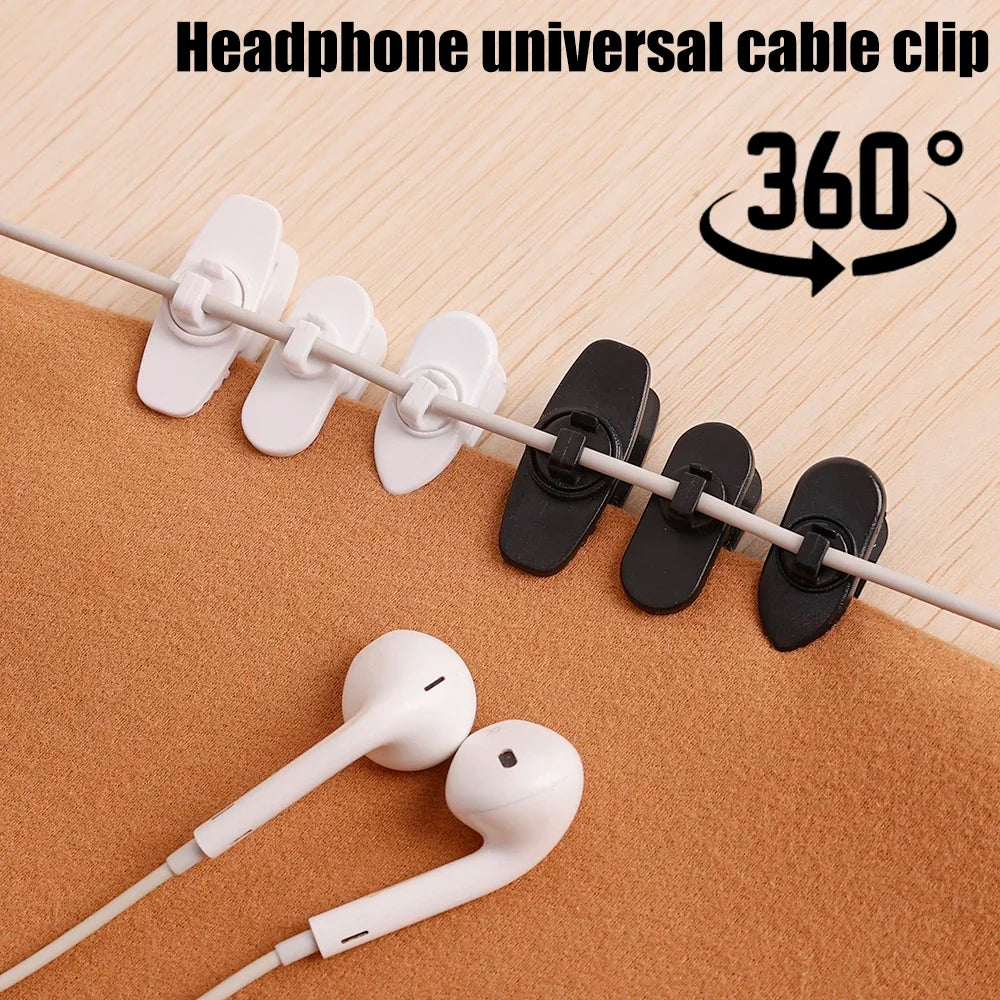 Earphone Cable Clip – Anti-Drop Shirt Lapel Cord Holder