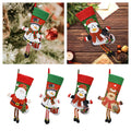Christmas Stocking Gift Bag – Fireplace & Tree Hanging Decor