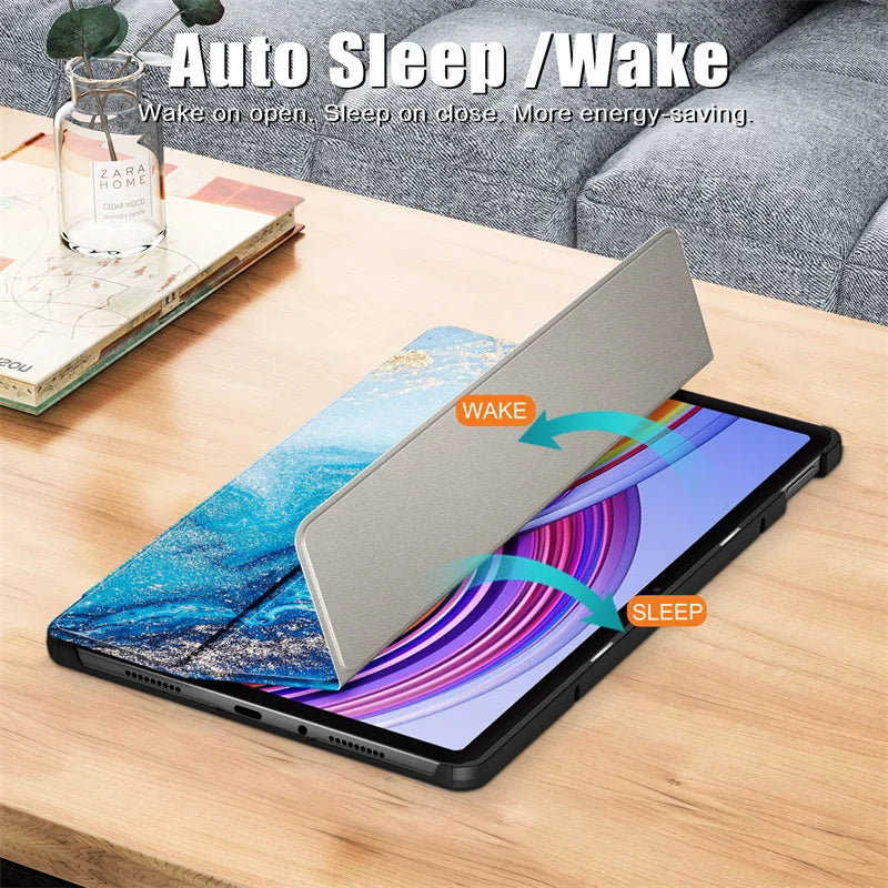 Redmi Pad Pro 12.1 PU Leather Folio Case | Poco Pad Cover
