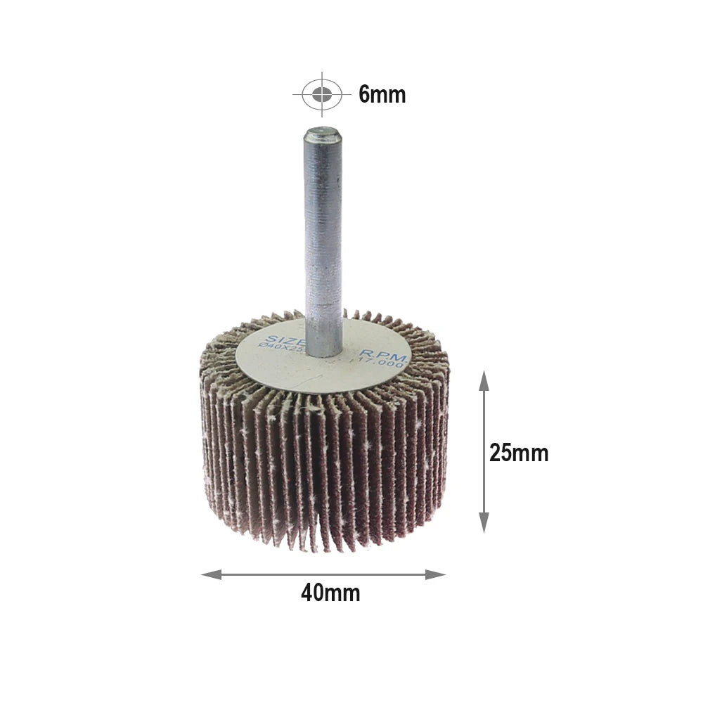 Mounted Sanding Cloth Grinding Head Rotary Drill – OD 20–50mm