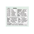16-Style Keyboard Shortcut Stickers – Waterproof, Universal