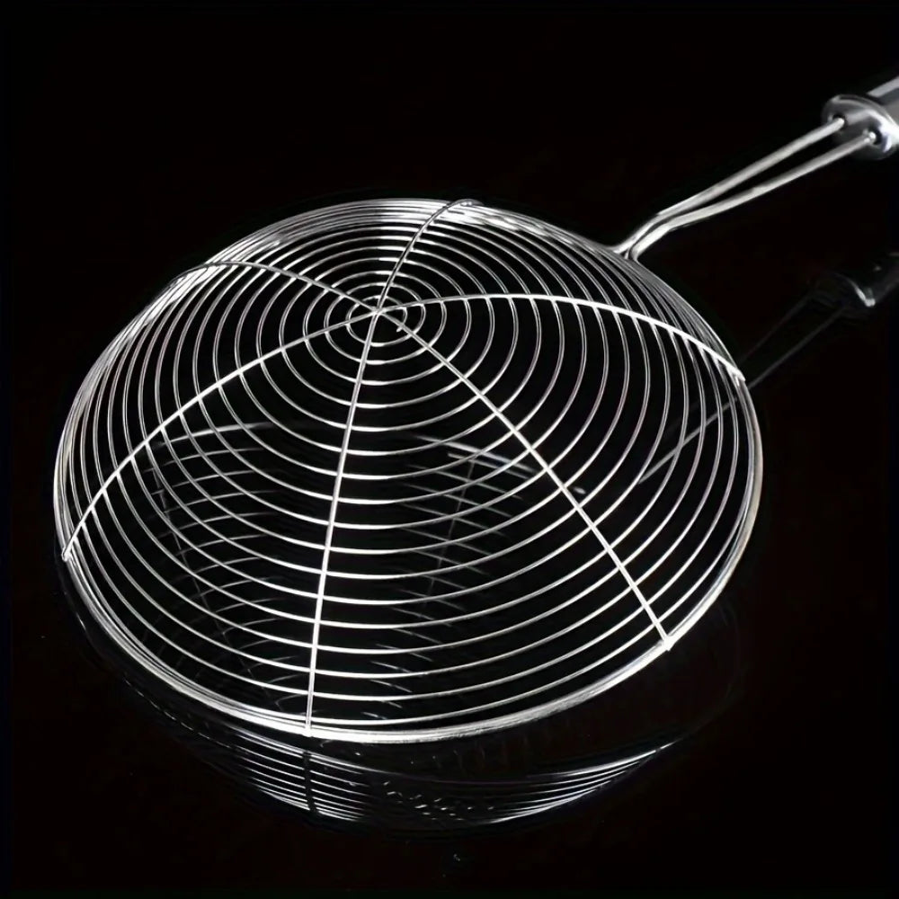 Stainless Steel Skimmer Strainer Ladle | Pasta & Frying