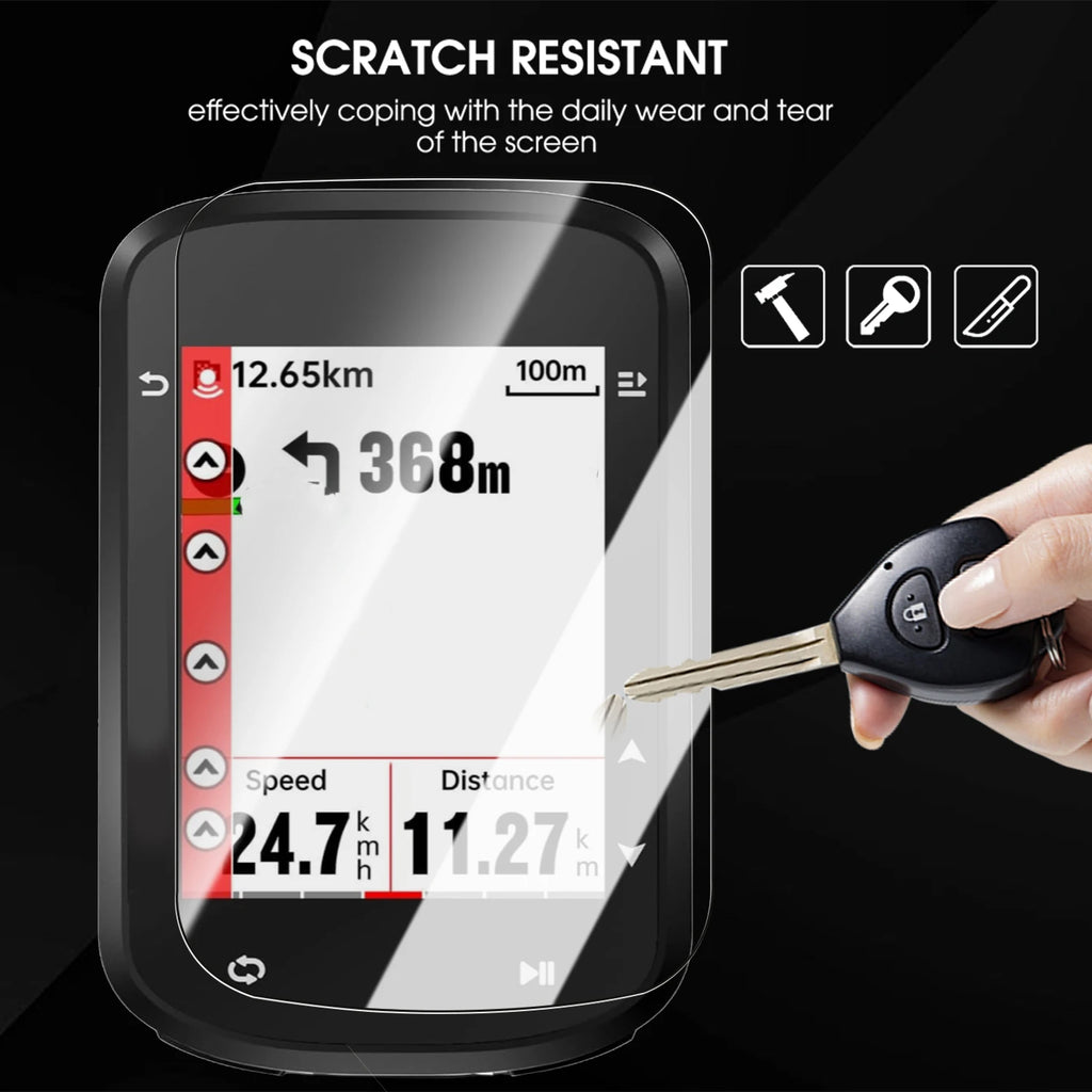 iGPSPORT BSC200/300/100 9H Tempered Glass Screen Protector