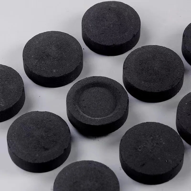 Smokeless BBQ Fruit Charcoal 33mm – Quick Ignition Tablets