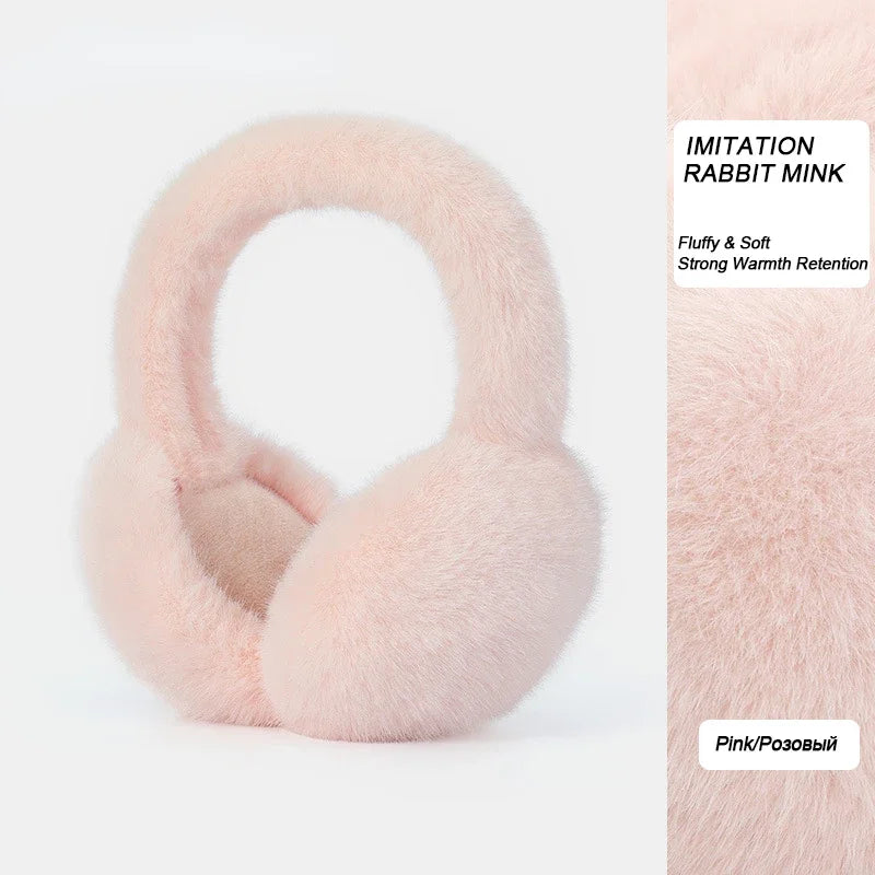 Soft Plush Earmuffs – Winter Ear Covers for Women & Men