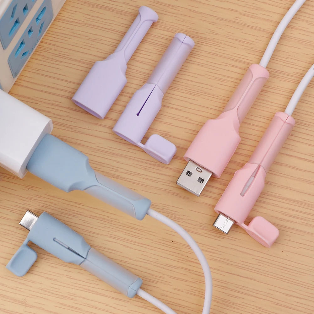 Silicone Cable Protector Sleeve – USB Type-C & Android