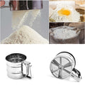 Stainless Steel Flour Sifter Cup – Baking Sieve Strainer
