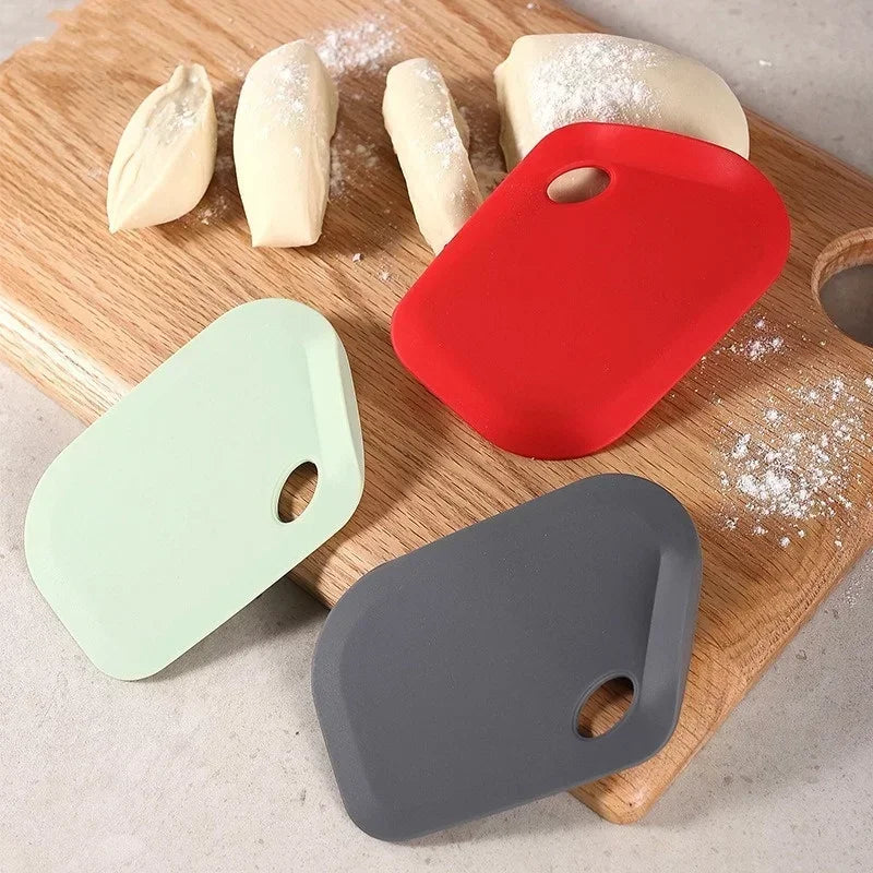 Silicone Dough Scraper & Pastry Cutter | Flexible Baking Tool