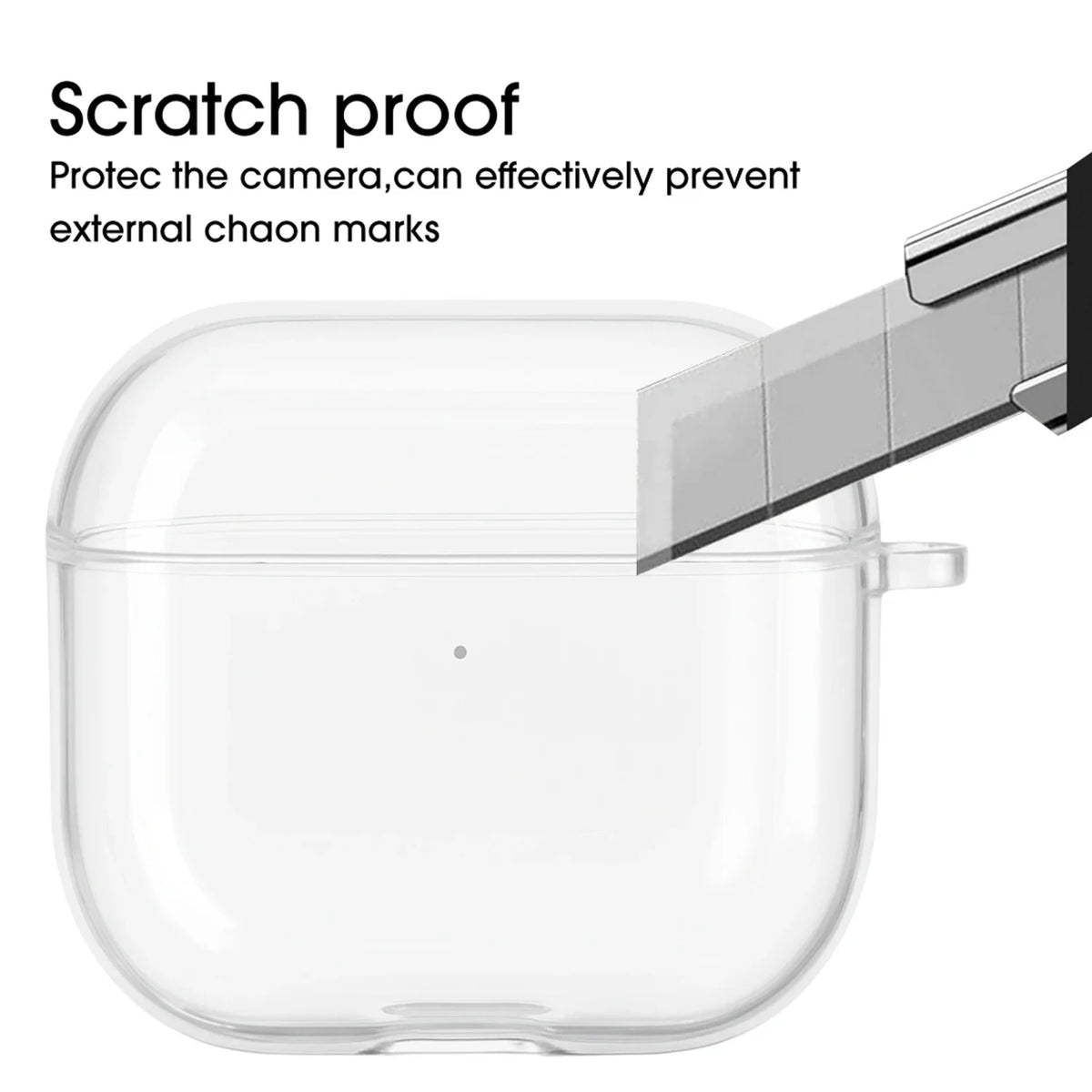 AirPods 4 Frosted Transparent TPU Shockproof Case Cover