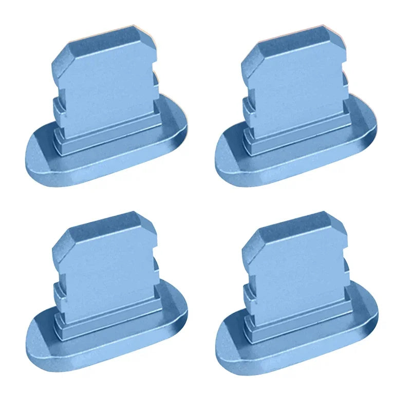 Metal Dust Plug Charging Port Cap for iPhone & iPad