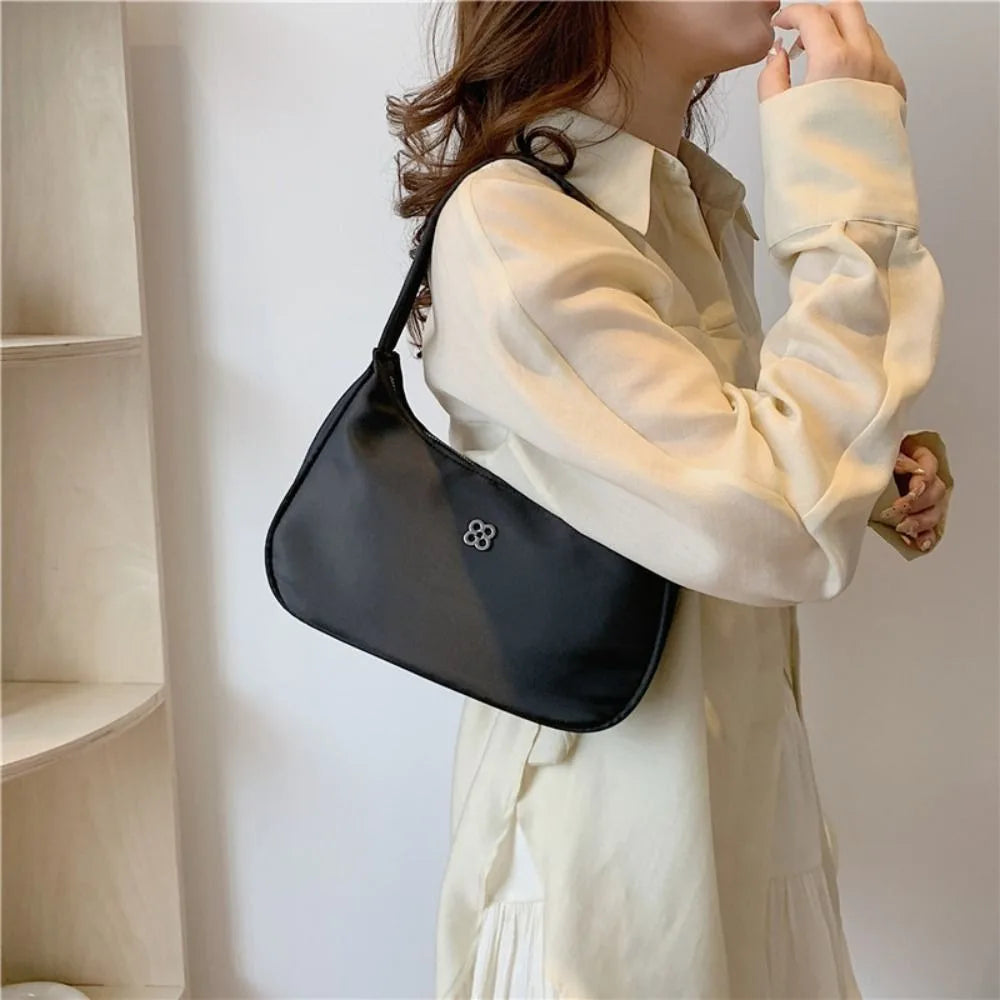 Women's Nylon Shoulder Bag – Large Capacity Casual Hobo Purse