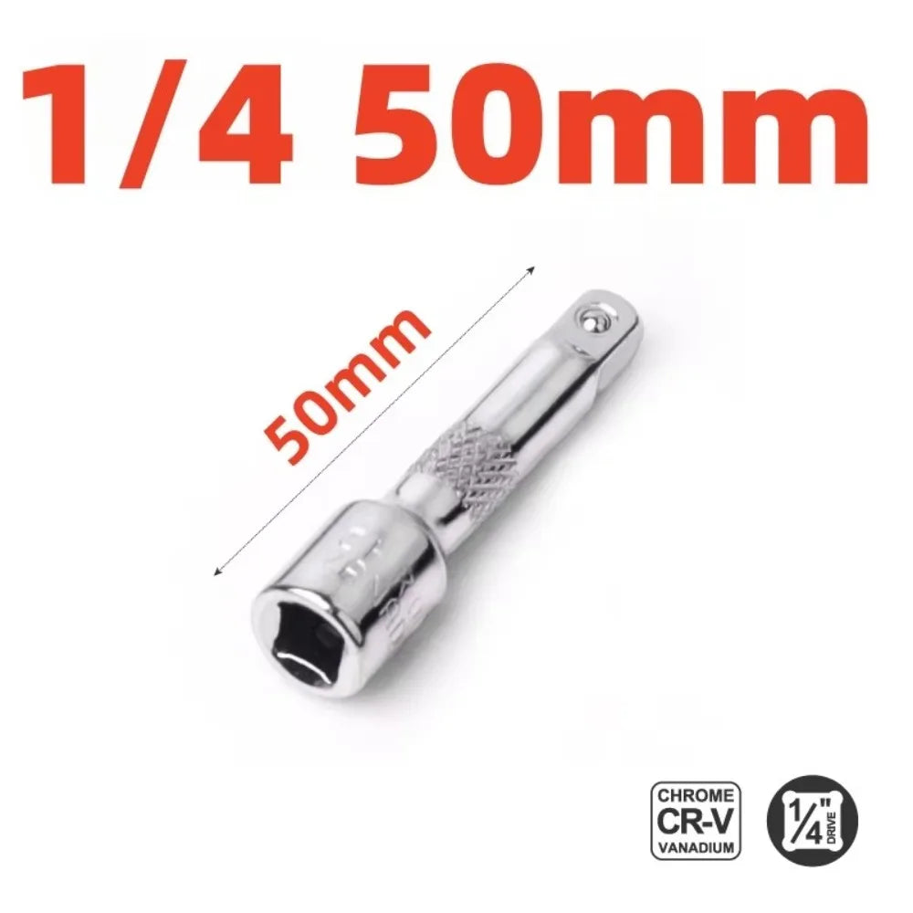 1/4" 3/8" 1/2" Socket Extension Bar Set | 50–250mm