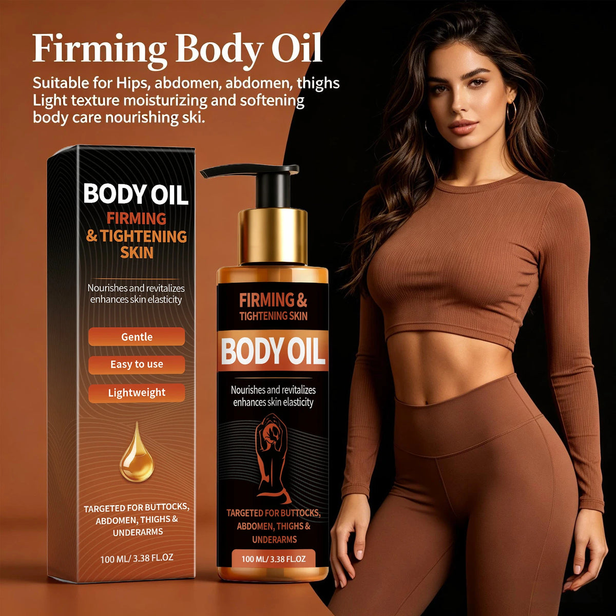 Firming Body Oil – Skin Elasticity & Tightening Massage Oil
