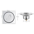 Stainless Steel Pop-Up Floor Drain | Anti-Odor Shower Strainer