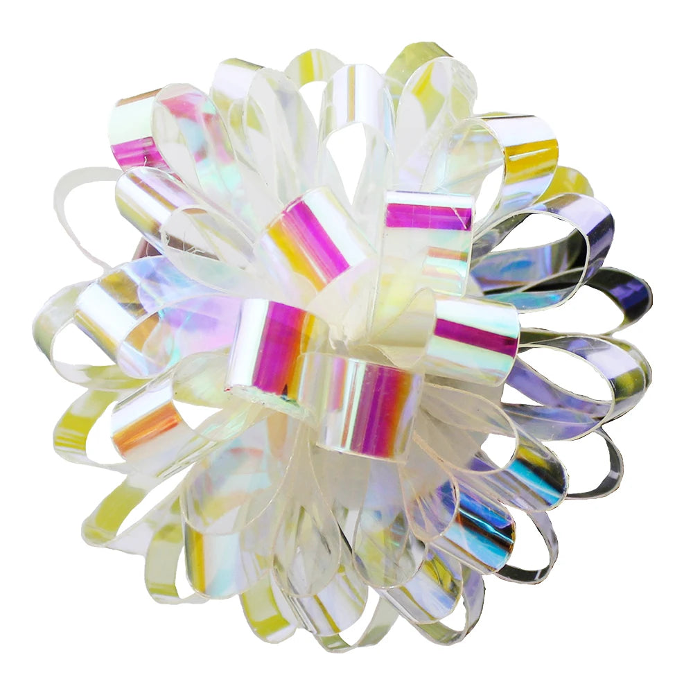 2-Pack Girls Grosgrain Ribbon Loopy Puff Hair Bow Clips