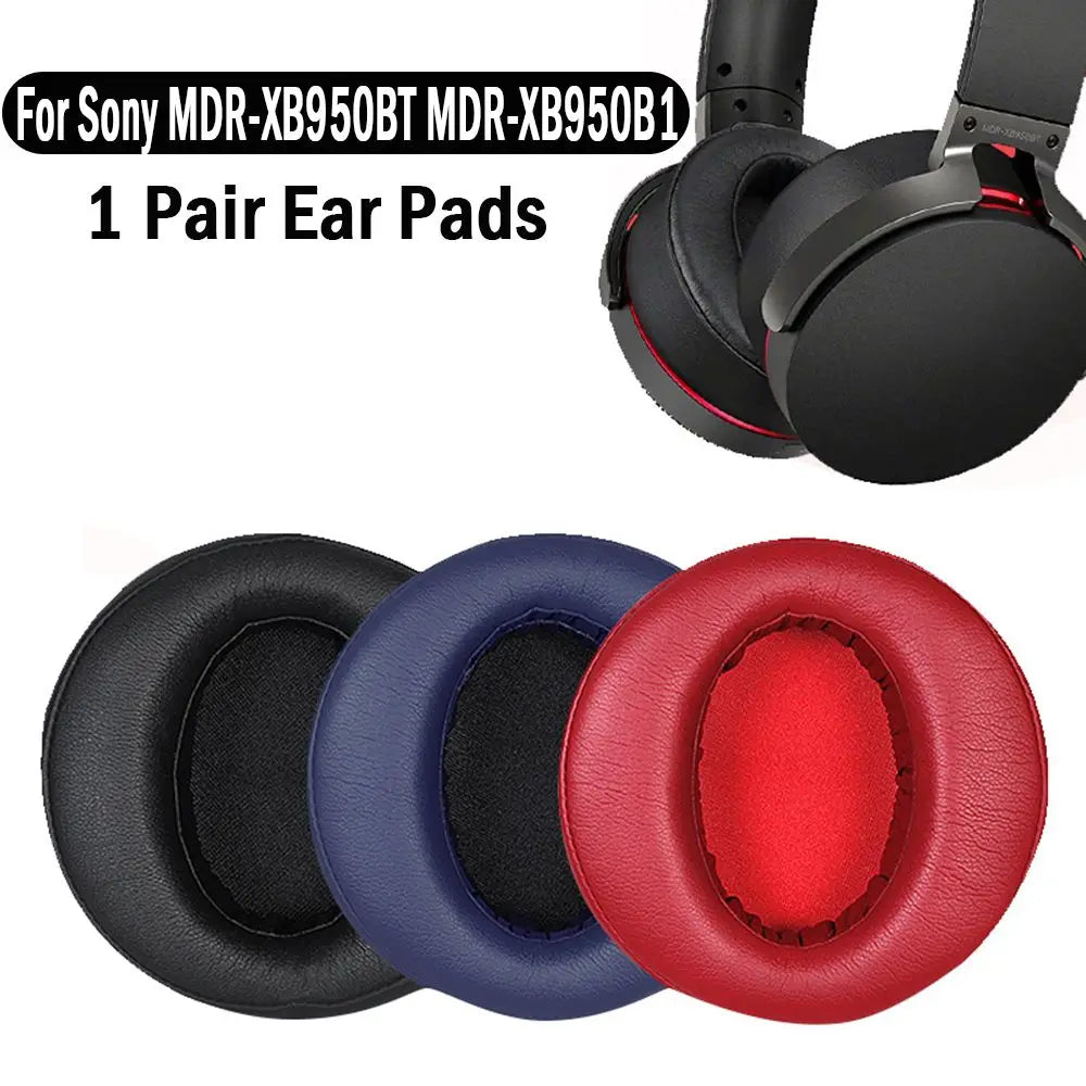 Sony MDR-XB950BT Replacement Ear Pads – PU Leather Cushions
